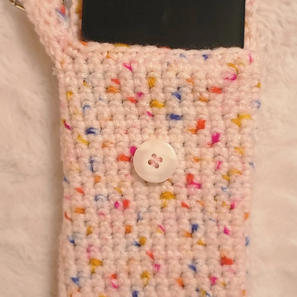 Cell Phone Case Pouch With Hook Clasp